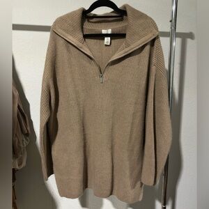 H&M Tan Sweater